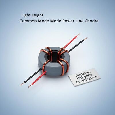 کیفیت  Light Weight Common Mode Power Line Choke with ISO 9001 Certification and 10KHz Test Frequency کارخانه