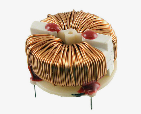 کیفیت   Low Loss Toroidal Common Mode Choke Amorphous Core for DC DC Line Noise Suppression کارخانه