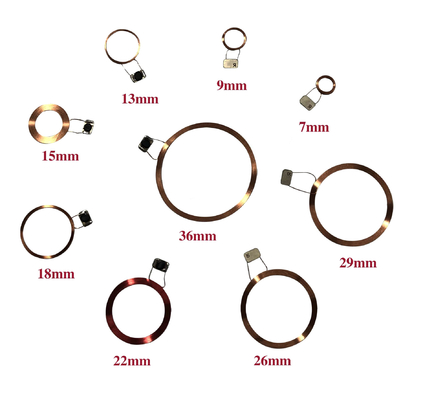 کویل IC فرکانس بالا سازگار با کارت UID M1S50 7.0-36.0mm اندازه