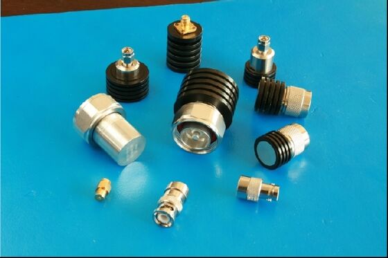 RF Terminations and Attenuators with DC – 40 GHz Frequency Range, 50 Ω, 75 Ω, or Custom Loads, and 1 W – 50 W Continuous Power Handling