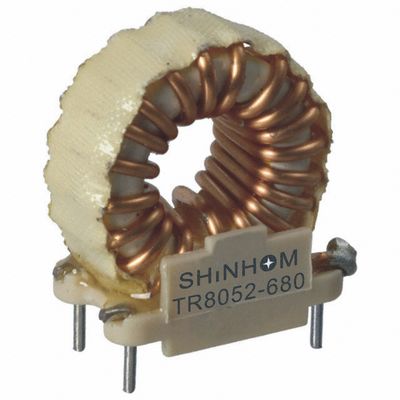 قطر بیرونی مقاومت کم 18 - 50 میلی متر فرکانس سیم پیچ چوکی Toroidal فرکانس 1 کیلوهرتز
