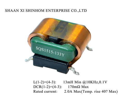 فیلترهای RoHS 250V افقی SMD فیلتر حالت خفه کردن
