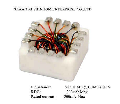 8 سیم پیچ SMD Data Line EMI فیلتر حالت متداول Choke